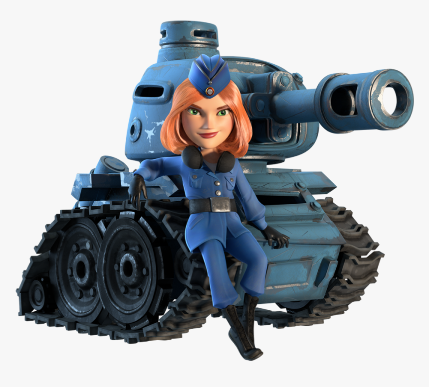 Cartoon Tank Cannon Png - Boom Beach Tank, Transparent Png