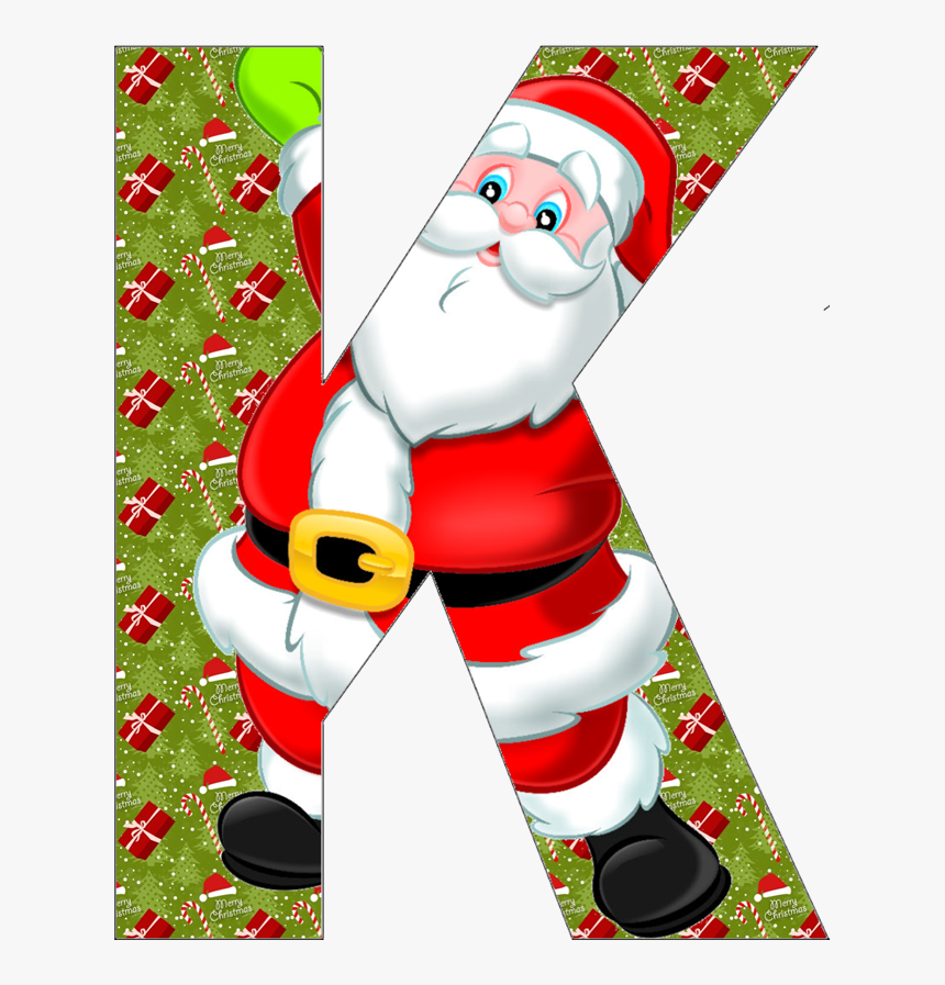 Ch B *✿* De Katia Artes - Clipart Christmas Alphabet Letters, HD Png Download