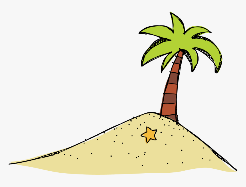 Island Png Transparent Image - Transparent Background Island Clipart, Png Download