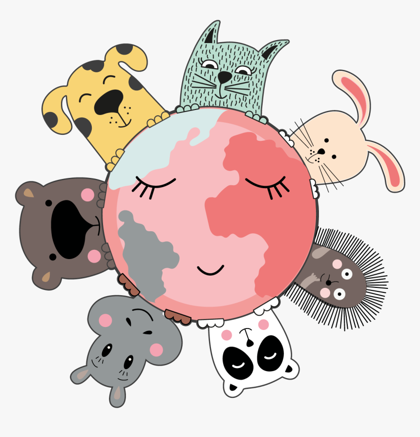 World Animal Day Black And White, HD Png Download