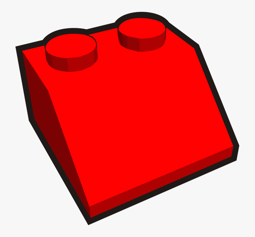 Brick, Red, Red Brick, Plastic, HD Png Download