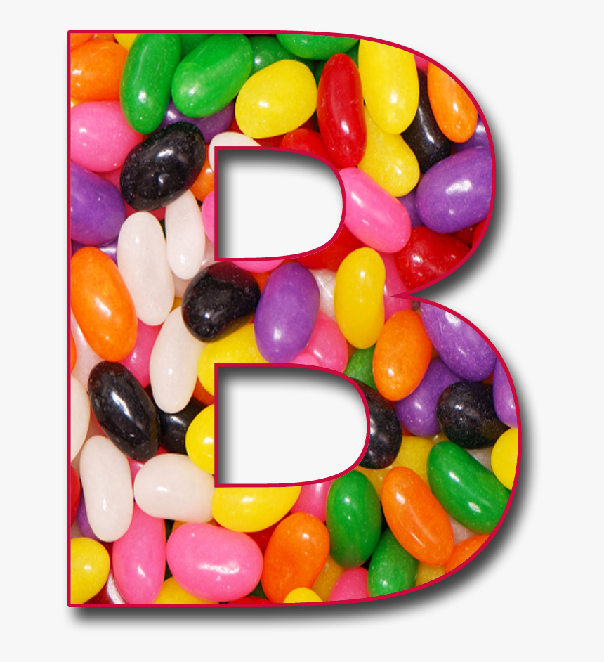Jelly Bean Alphabet Png, Transparent Png