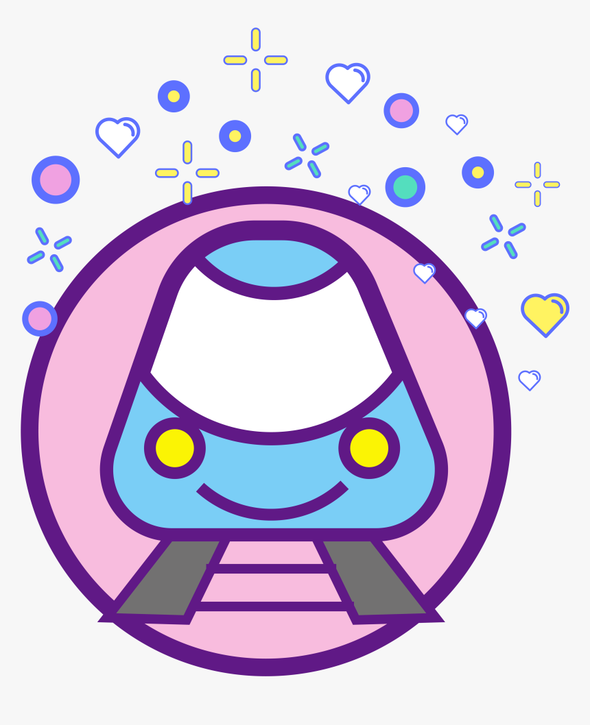 Ícone Bonito Desenhos Animados Carro Png E Imagem Vetorial - Circle, Transparent Png