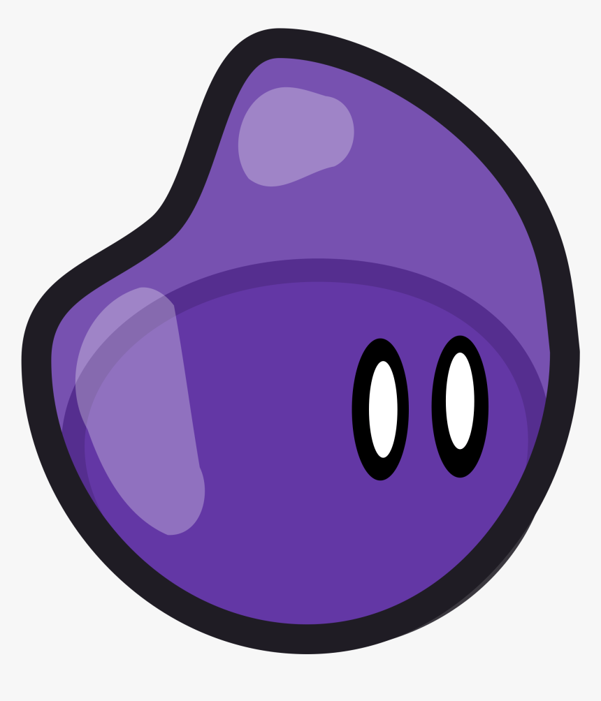 Jelly Beans Clipart Purple - Cartoon Jelly, HD Png Download