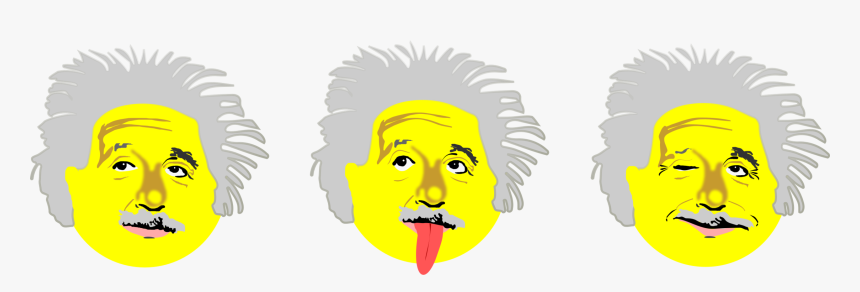 Drawing Albert Einstein Face Cartoon Horse Illustration - Illustration, HD Png Download