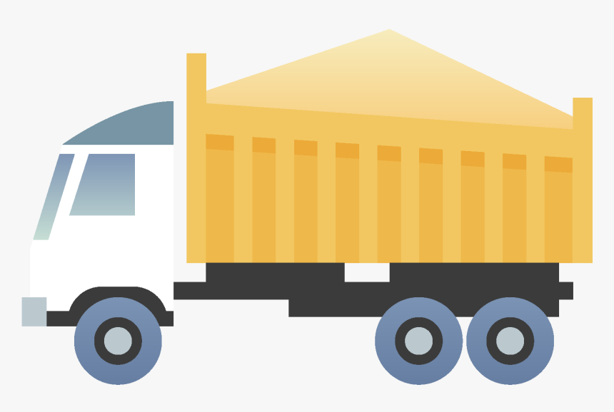 Carro De Dibujos Animados Tirando Del Elemento Tierra - Illustration, HD Png Download