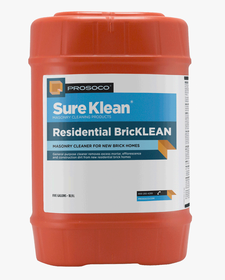 Red Brick Cleaner - Prosoco Sure Klean 600, HD Png Download