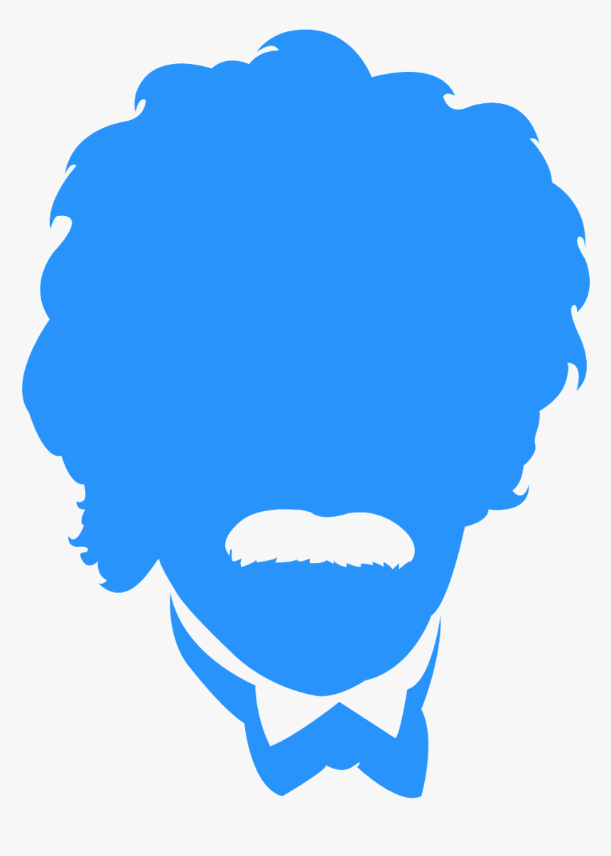 Albert Einstein Silhouette, HD Png Download