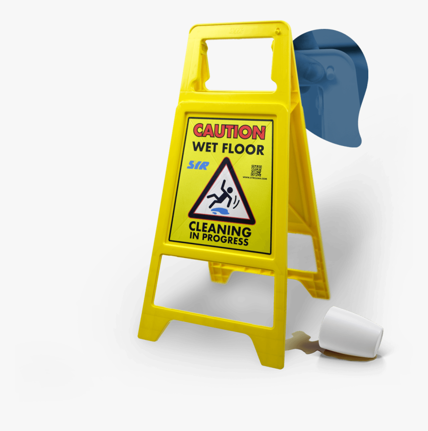 Wet Floor Sign Png, Transparent Png