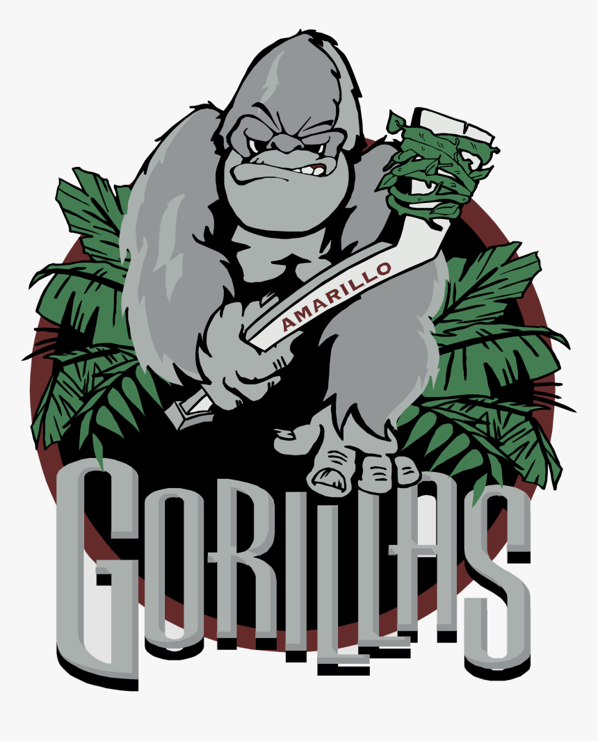 Amarillo Gorillas Logo Png Transparent - Amarillo Gorillas, Png Download