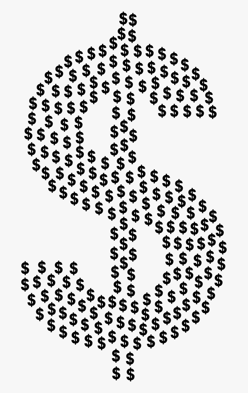 Dollar Sign Fractal Money Png Image - Behind The Scenes Shadowhunters 3b, Transparent Png