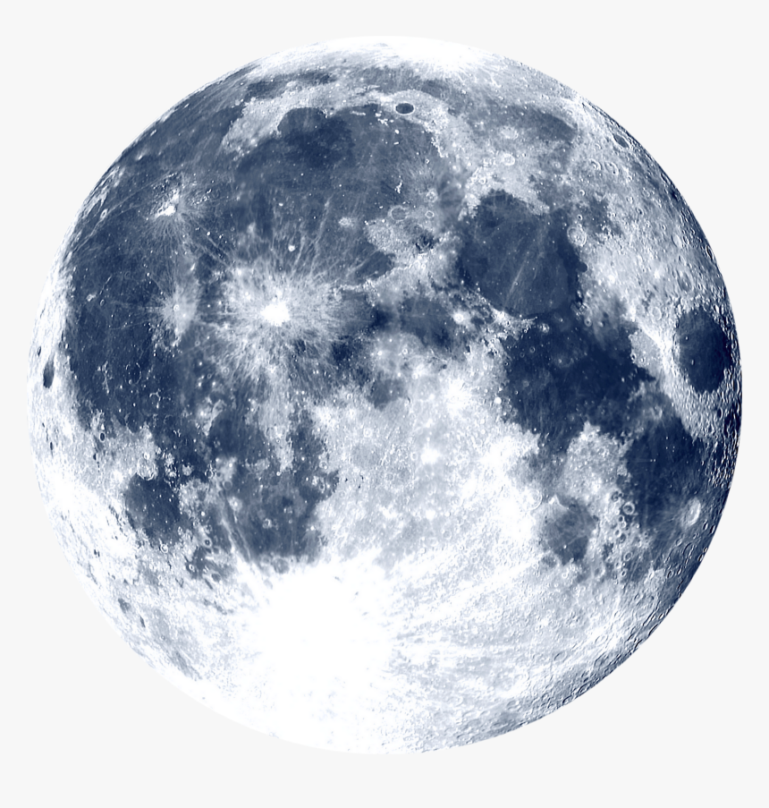 Satellite Full Natural Moon Planet Fantasy Astronomy - Moon Png With Glowing, Transparent Png