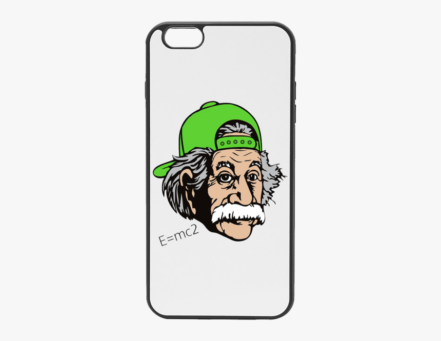 Swag Einstein Phone Case - Albert Einstein Cartoon Png, Transparent Png