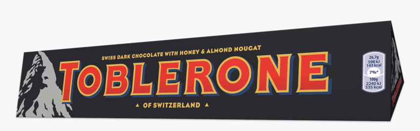 Toblerone Dark 360g - Toblerone Dark Chocolate 360g, HD Png Download