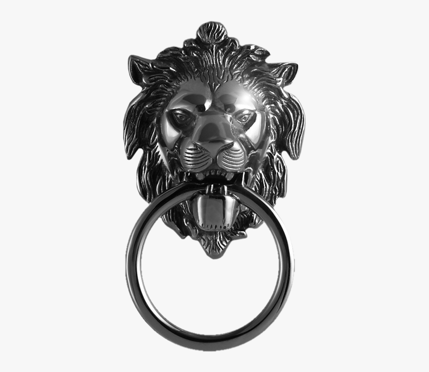 Lion Door Knocker Png, Transparent Png