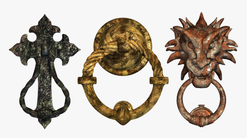 Door Knockers Png Stock By Jumpfer-stock - Door Knockers Png, Transparent Png
