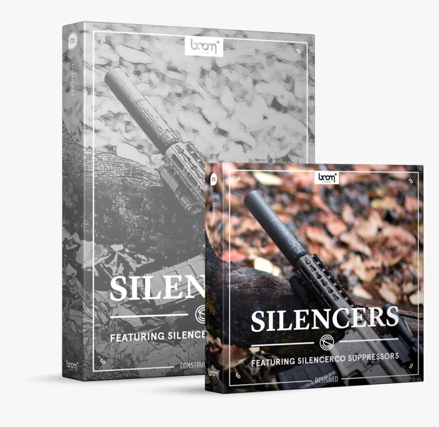 Silencers Sound Effects Library Product Box - Boom Library Silencers, HD Png Download