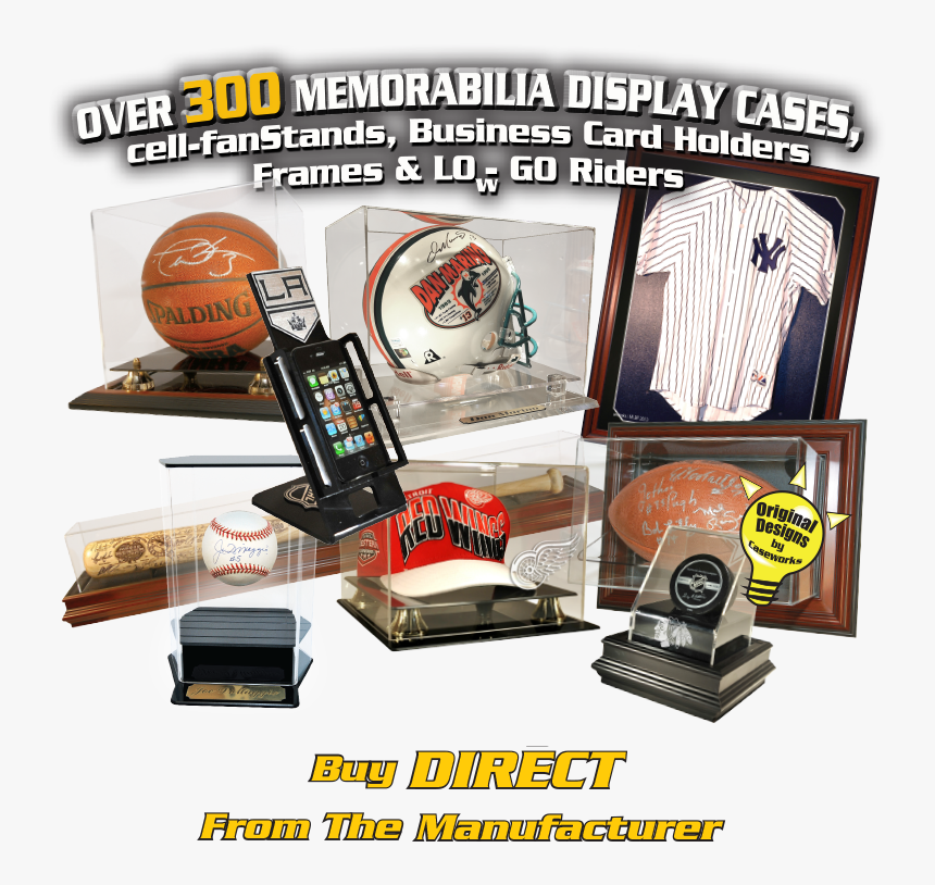 Over 300 Memorabilia Display Cases Basketball, HD Png Download