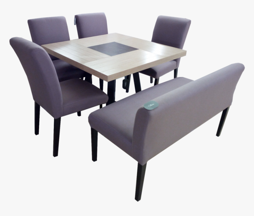 Kitchen & Dining Room Table , Png Download - Comedores En Mdf Color Chocolate, Transparent Png