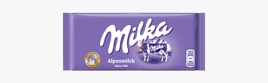 Milka Alpine Milk 80g, HD Png Download