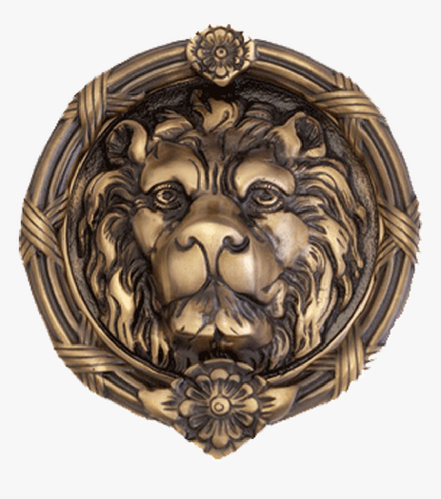 Leo Lion Door Knocker 8-3/8 - Masai Lion, HD Png Download