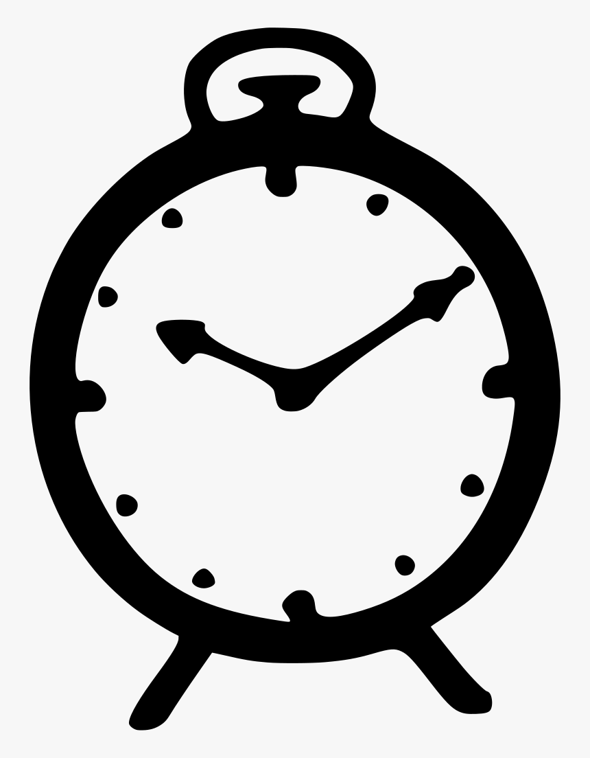 Clock Black Clipart, HD Png Download