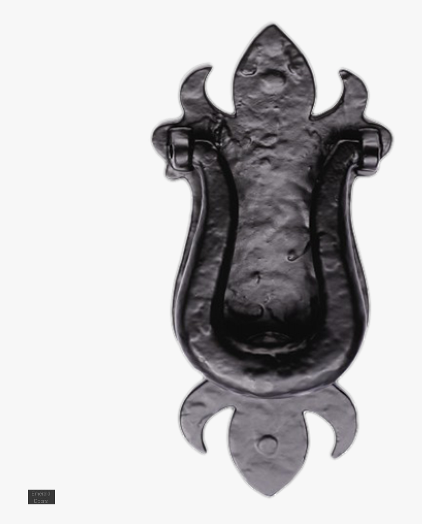 Antique Black U Door Knocker 
 Title Antique Black - Door Knocker, HD Png Download