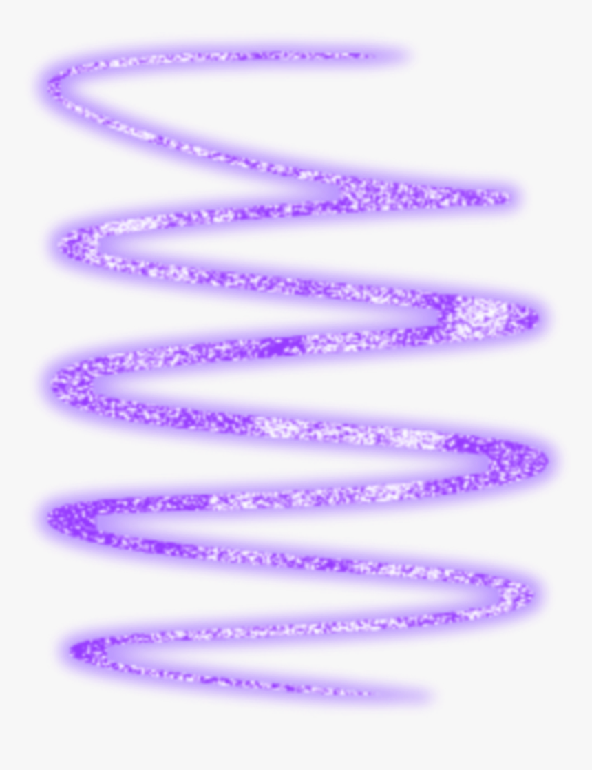 #swirl #purple #purpleneon #neon #light #lights #star - Neon Spiral Effect Png, Transparent Png
