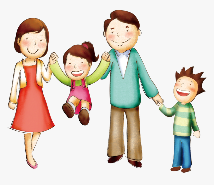 Clip Art Holding Hands Graphic - 15 De Mayo Día Internacional De La Familia, HD Png Download