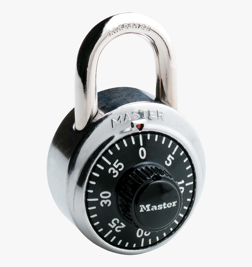 Product Image 45148 
							title Master Lock® Standard - Combination Lock, HD Png Download