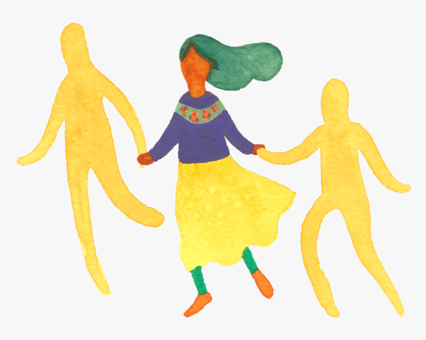 Flowers Dancing In Circle, HD Png Download