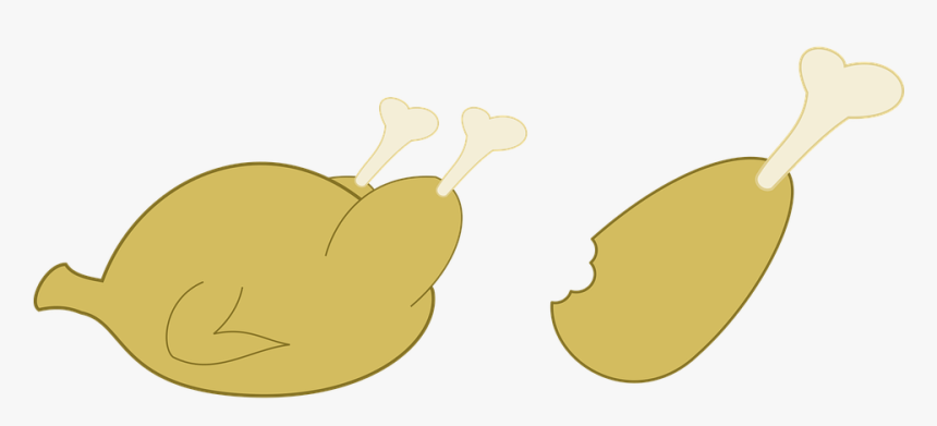 Chicken, Roast Chicken, Food, Meat, Ave, Dish, Icon - Illustration, HD Png Download