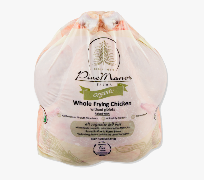 Pine Manor Organic Whole Fryer Trans - Prosciutto, HD Png Download
