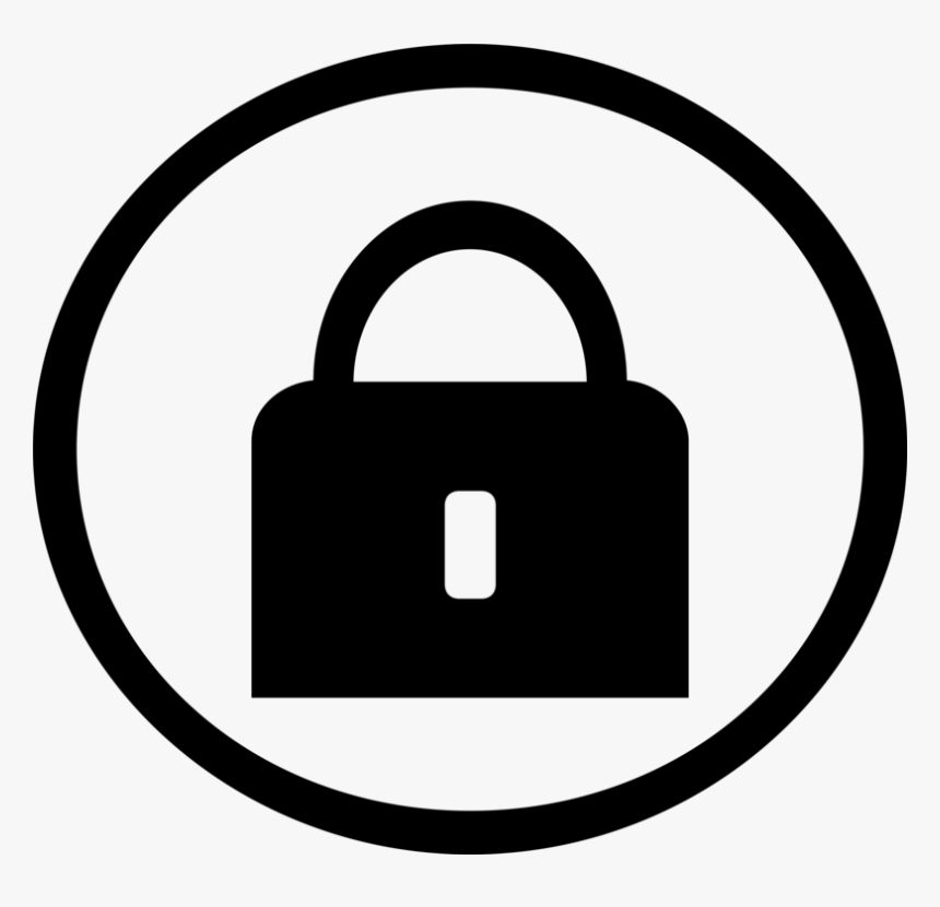 Area,lock,symbol - Lock Icon Clipart, HD Png Download