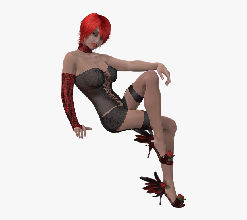 Woman Beautiful Sexy, Skin, Sit, Hair, Tube, Isolated - Woman Sexy Sit, HD Png Download