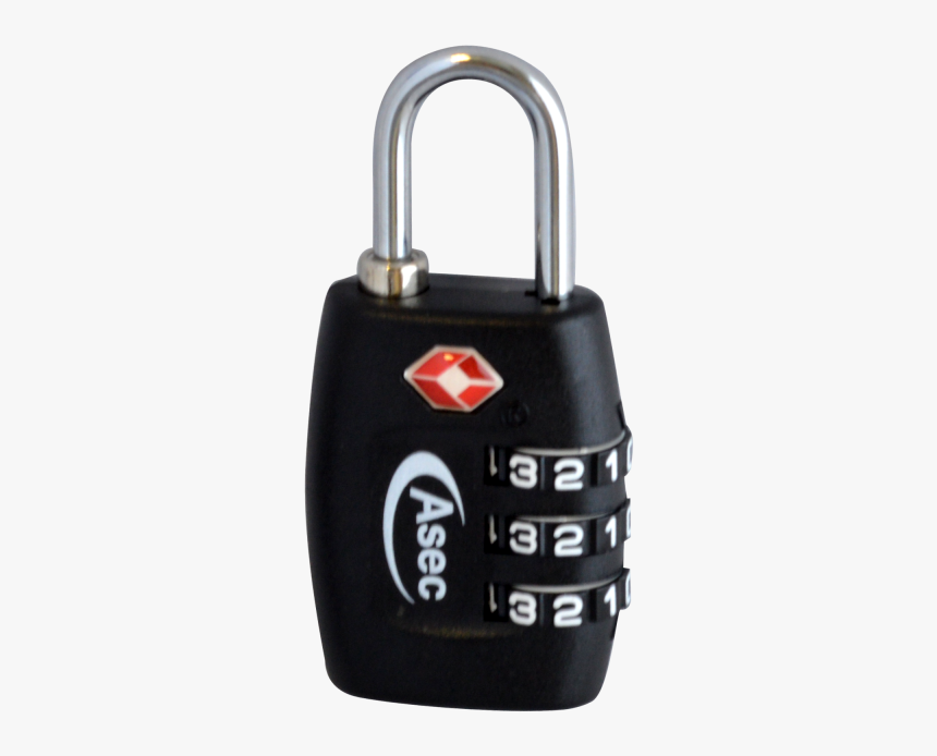 Asec Tsa Combination Padlock - Security, HD Png Download