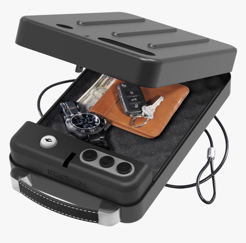 Stackon Portable Security Case, Combination Lock Portable Pistol