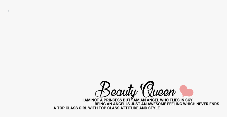 Hot Girl Png Text - Calligraphy, Transparent Png