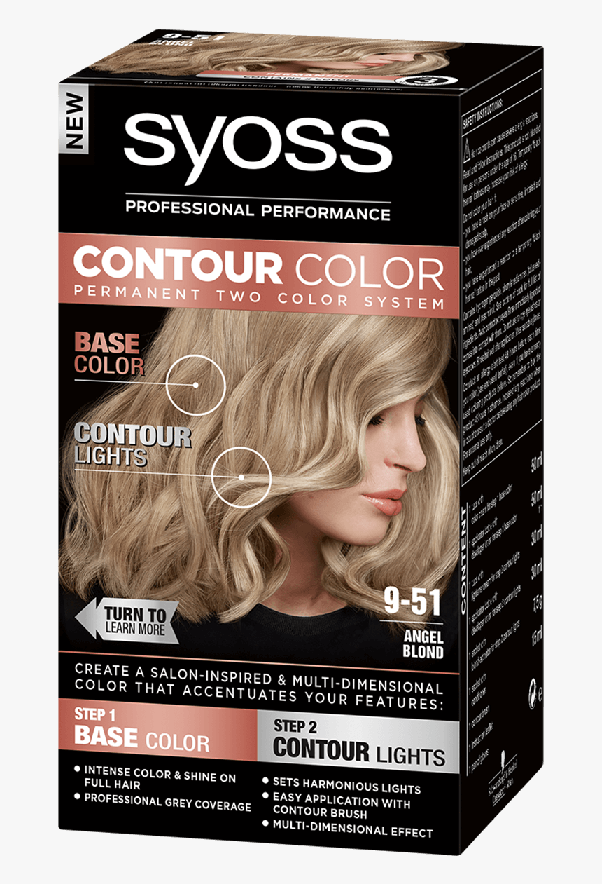 Syoss Com Contour Color 9 51 Angel Blond - Syoss Contour Color, HD Png Download