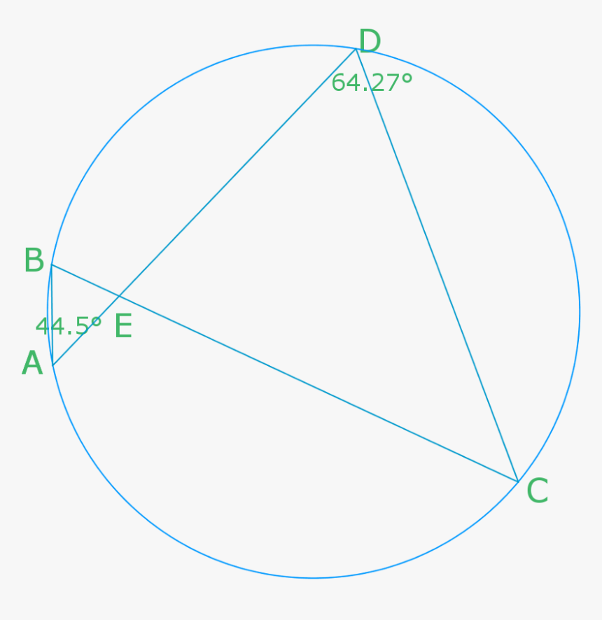 Use Angles In A Circle To Find Other Angles Class Img-responsive - Circle, HD Png Download