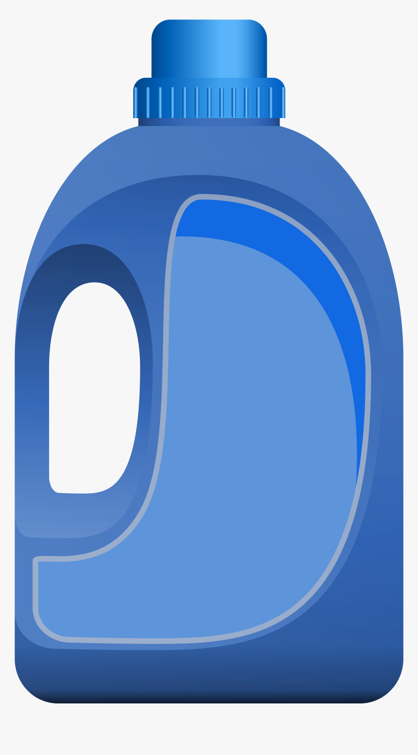 Blue Plastic Jerrycan Oil Png Clipart - Plastic Bottle Clipart Png, Transparent Png