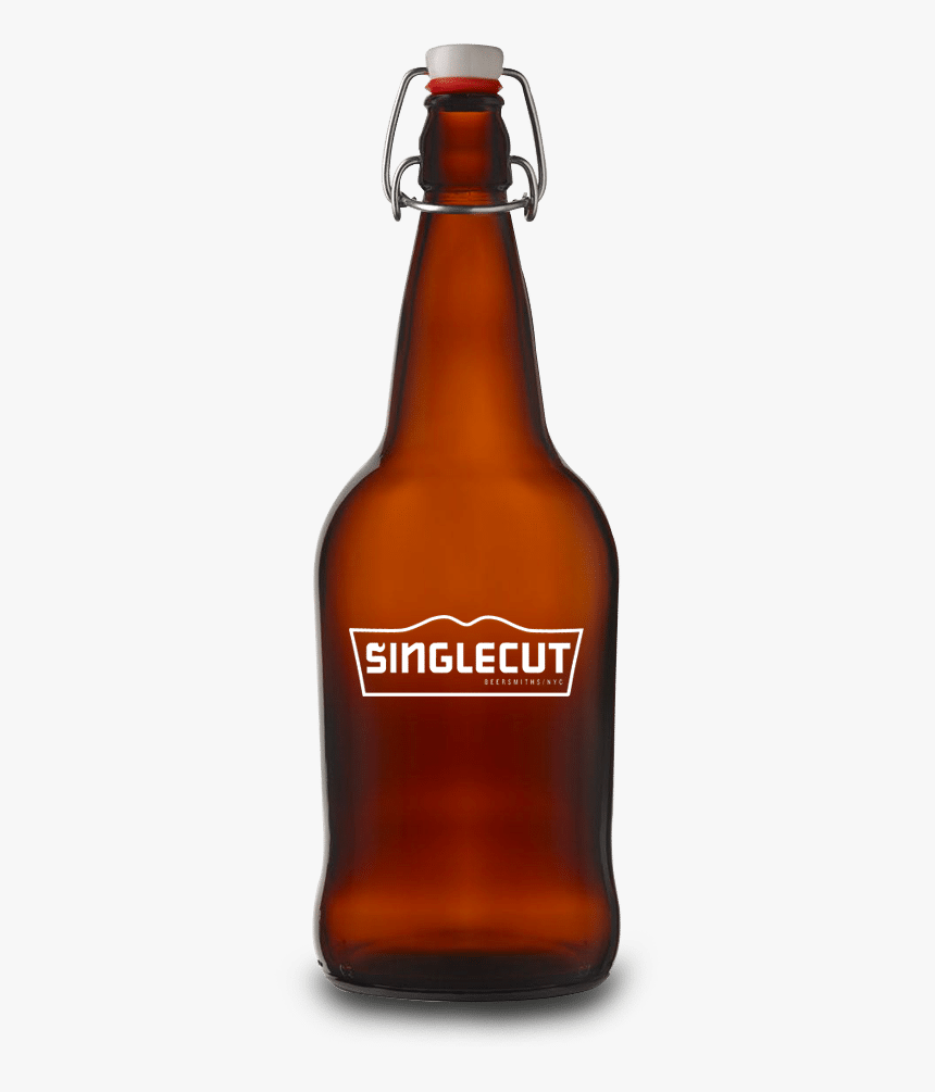32 Oz Growler - Beer Bottle, HD Png Download