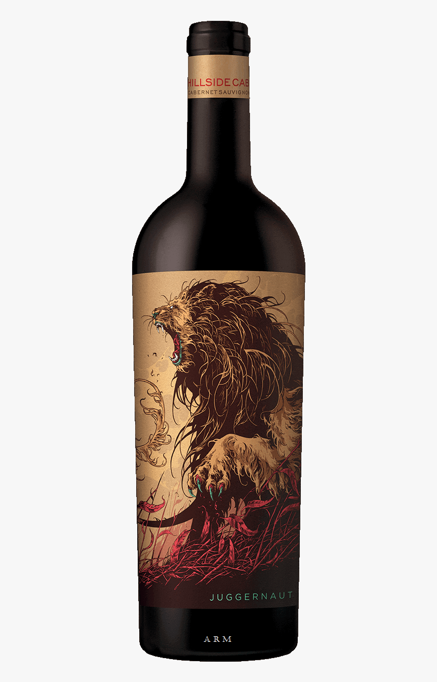 Juggernaut Hillside Cabernet Sauvignon Bottle - Juggernaut Cabernet Sauvignon, HD Png Download