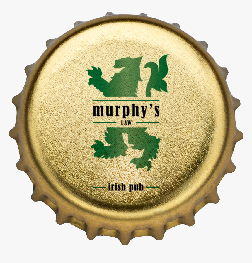 Murphy S Law Beer Bottle Cap - Bottle, HD Png Download