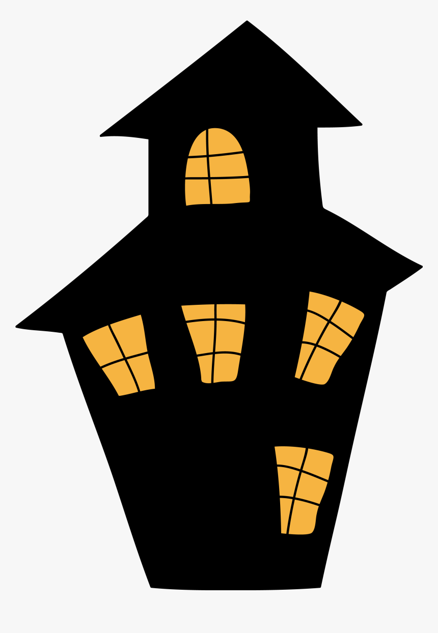 28 Collection Of Halloween Haunted House Clipart - Halloween Haunted House Clipart, HD Png Download