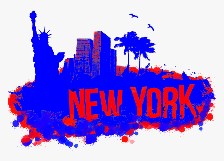 Transparent Newyork Clipart - Statue Of Liberty Silhouette, HD Png Download
