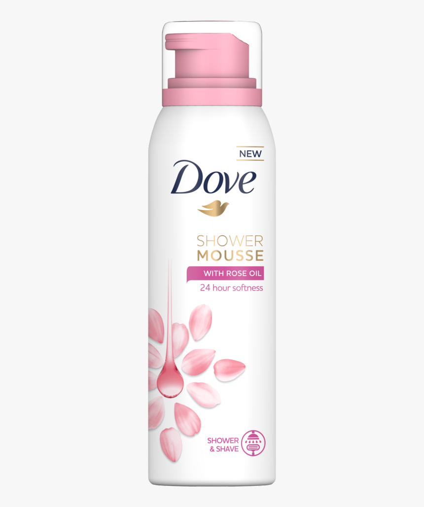 Dove Rose Oil Shower Mousse, HD Png Download