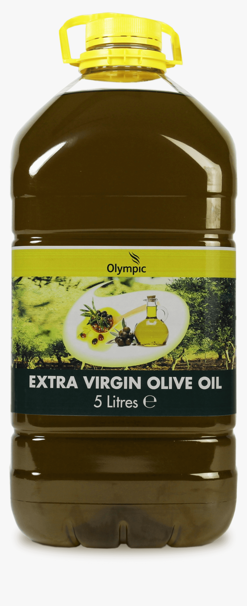 Olympic Extra Virgin Olive Oil 5l Bottle - Two-liter Bottle, HD Png Download