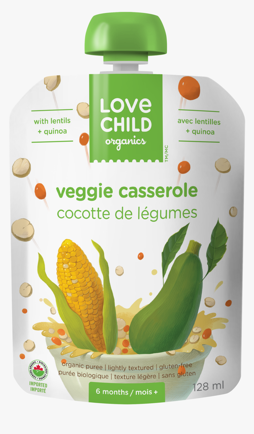 Veggie Casserole With Lentils Quinoa - Organic Canadian Food Packaging, HD Png Download
