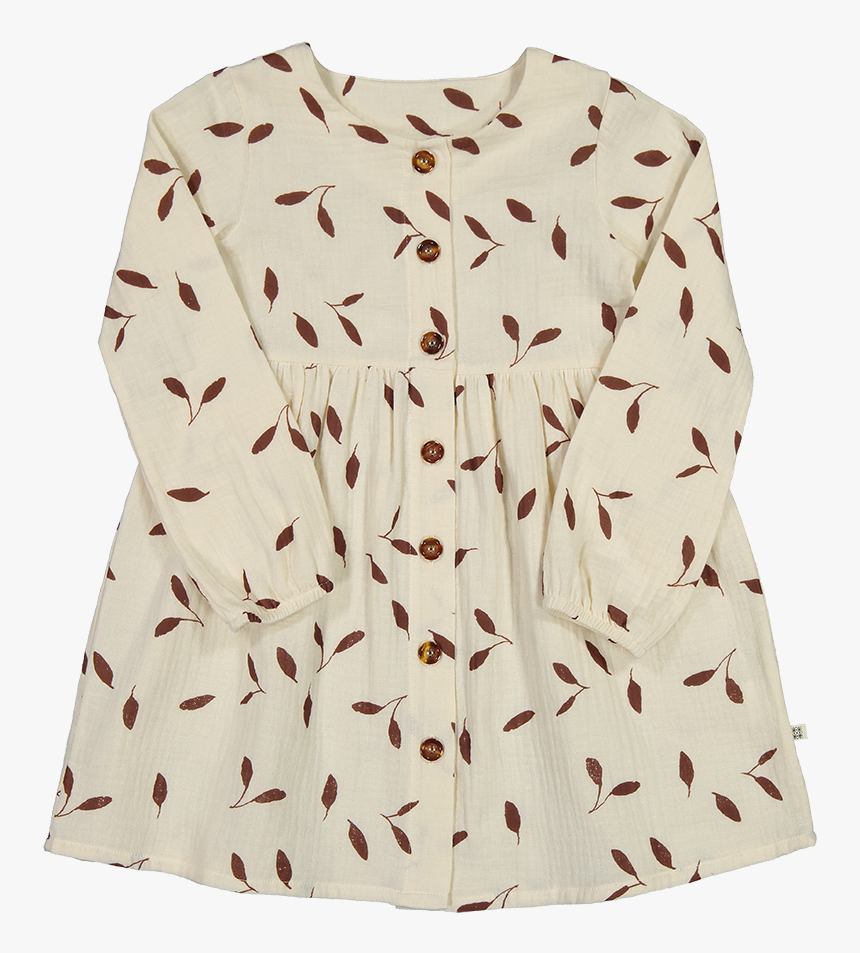 Wind Button Dress Ls, Sand - Dress, HD Png Download